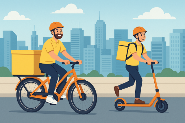 Micromobility and the Last Mile: Electric Vehicles that Bring Packages to Your Door with a Smile