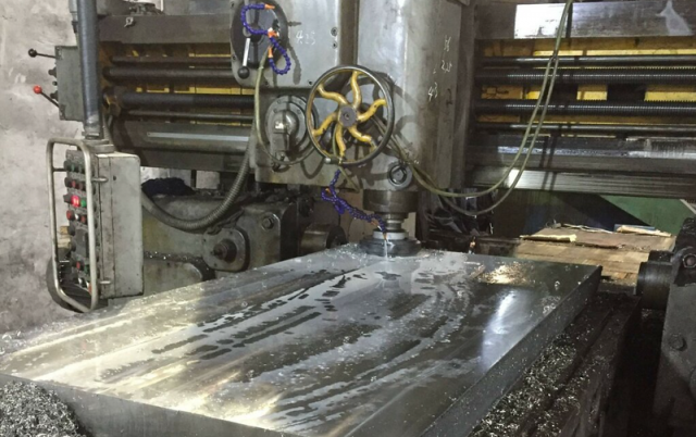 how to mount stainless steel plate to cnc mill