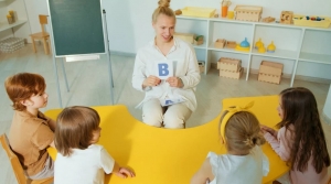 Teachers working Teachers working